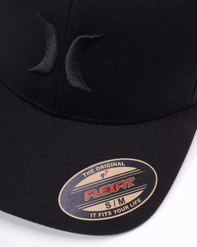 Miniatura 3 de Hurley One & Only - Sombrero para hombre, Negro (Blue Fury)