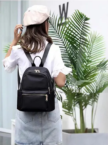 Miniatura 6 de go-done Mochila para mujer, Negro1, Moda