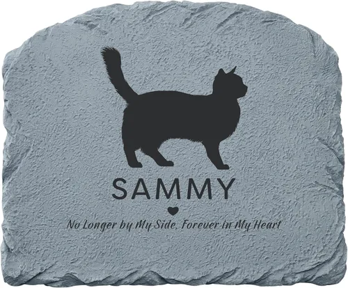 Miniatura 21 de Let's Make Memories Piedra conmemorativa personalizada para mascotas Forever Friend - Perro - Marcador de jardín de condolencias Perro - Angel