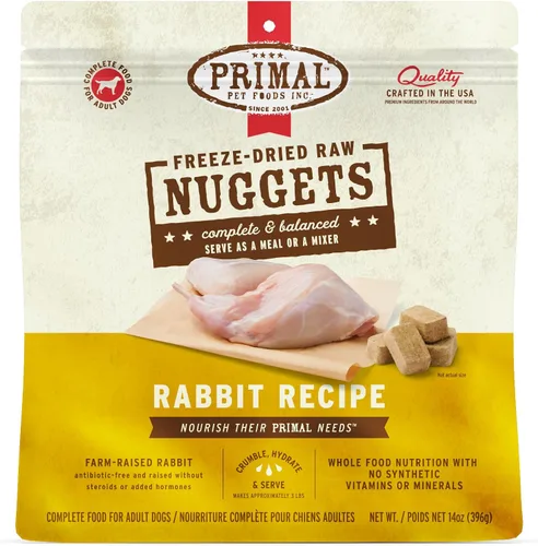 Miniatura 36 de Primal - Nuggets de comida cruda liofilizada para perros, venado, comida completa y equilibrada, también se puede utilizar como adorno o golosina