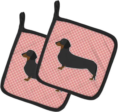Miniatura 60 de Caroline's Treasures BB3567PTHD - Juego de soportes para ollas de cocina resistentes al calor, almohadillas calientes para cocinar, hornear, Copo