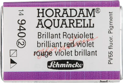 Miniatura 115 de Schmincke - HORADAM® AQUARELL - acuarelas de los mejores artistas, carmín permanente - 0.5 fl oz 353 carmín permanente