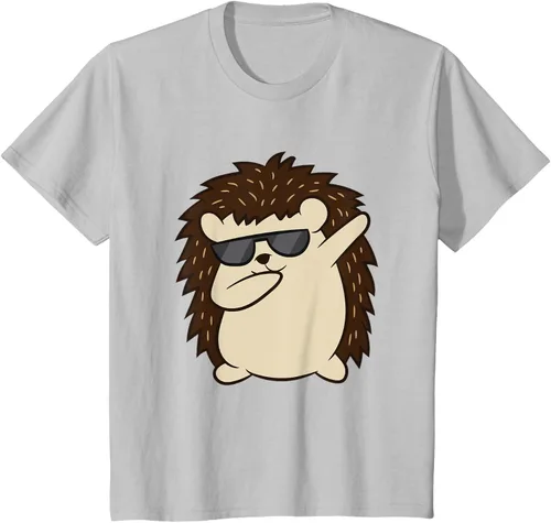 Miniatura 32 de Dabbing Hedgehog Funny Hedgehog Camiseta S