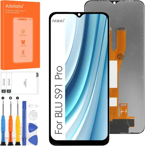 Miniatura 9 de para BLU F91 5G Reemplazo de pantalla para BLU F91 5G F0030UU 6.8 "Pantalla LCD táctil digitalizador Asamblea con herramientas