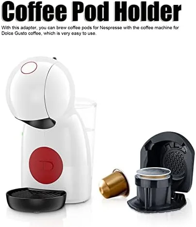 Miniatura 4 de Adaptador de cápsulas de café para máquina, convertidor de cápsulas de café reutilizable, fácil de usar y accesorios completos