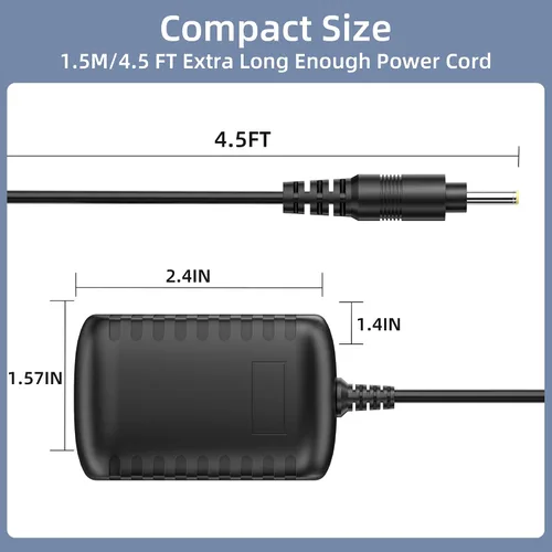 Miniatura 7 de Cable de alimentación de 1.6 V para Philips Norelco G370 G250 G270 G290 G380 D350 G390, G470, G480 cargador de repuesto para Philips barba