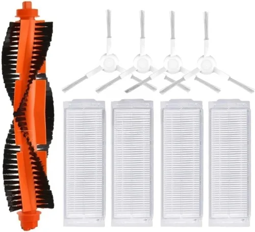 Miniatura 18 de McbeAn Compatible con Xiaomi Robot Aspiradora S10 Accesorios Aspiradora Piezas de Repuesto Repuesto Cepillo Principal Filtro Hepa Trapeador Paño