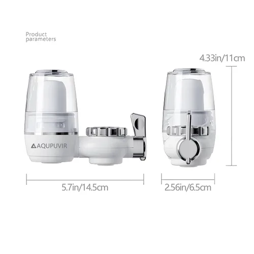Miniatura 3 de Sistema de filtro de agua para fregadero para grifo de cocina, reduce el plomo, el cloro, el mal sabor y el olor, alta capacidad de 320 galones