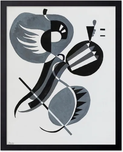 Miniatura 35 de Poster Master Póster vintage Wassily Kadinsky – Impresión retro delicada de tensión – Arte de formas geométricas – Arte abstracto – Arte moderno