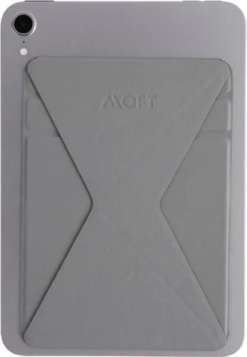 Miniatura 8 de MOFT Soporte delgado invisible para tableta, diseño ajustable y plegable, compatible con tabletas de hasta 7.9-9.7 pulgadas, versión adhesiva, gris