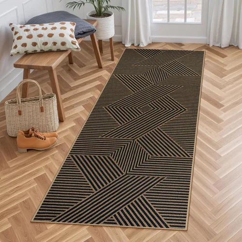 Miniatura 51 de Alfombra Moderna de Yute Fácil de Limpiar Arcoíris Lahome, 2x6 Alfombra de Pasillo Lavable para Cocina, Alfombras de Pasillo para Pasillos, Alfombra