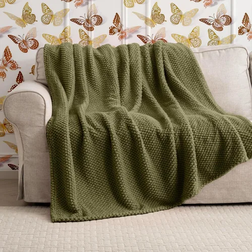 Miniatura 22 de Manta de Tiro de Piel Sintética Color Hueso para Sofá, Manta Suave y Esponjosa de Burbujas para Cama y Sofá, Manta Gruesa y Cálida de Felpa Difusa