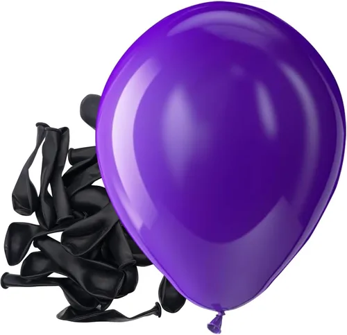 Miniatura 150 de Bezente - Globos de 12 pulgadas de látex con confeti para bodas, graduaciones, despedidas de soltera y cumpleaños, aptos para helio, dorado, 60