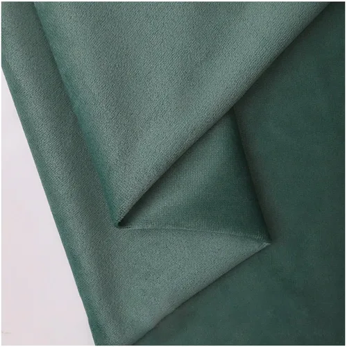 Tela de terciopelo por yarda para disfraces, manualidades, tapicería, costura, cortina de cojín, 59.1 in de ancho se vende por metro (color: azul