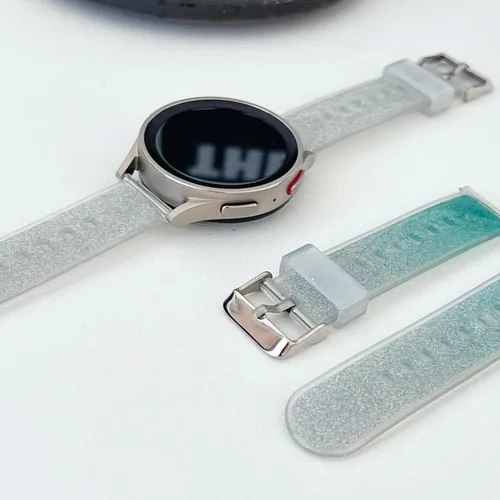 Miniatura 6 de FitTurn Correas brillantes compatibles con Samsung Galaxy Watch 3 de 1.772 pulgadas/Watch 3 LTE/Watch 1.811 pulgadas/Gear S3 Frontier/Gear S3