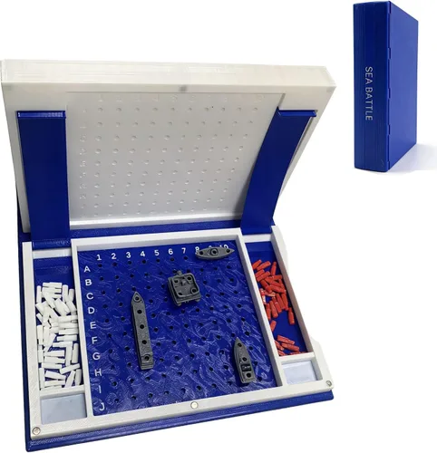 Miniatura 9 de Juego de ajedrez, juego de mesa de libro de jugadas, libro de ajedrez impreso en 3D, juego de ajedrez magnético, juego de mesa plegable de diseño