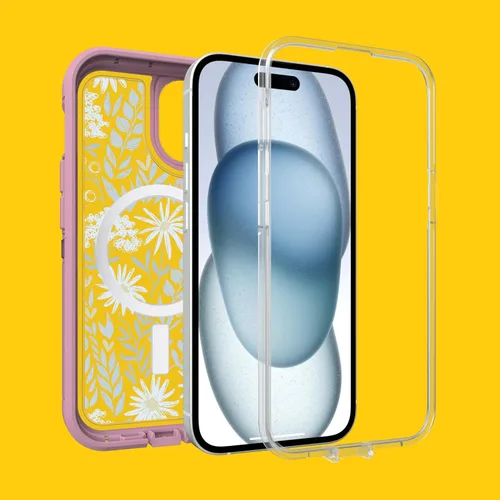Miniatura 6 de OtterBox Funda para iPhone 16e, iPhone 15, iPhone 14 y iPhone 13 Defender Series XT con MagSafe, sin pantalla, resistente, accesorio para cordón