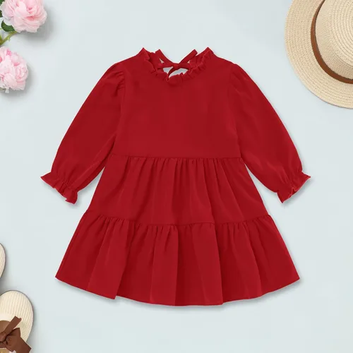 Miniatura 3 de Vestido de manga larga para bebé, vestido de otoño para niña