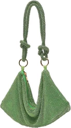 Miniatura 4 de LETODE Bolso de mano de lujo con borlas para mujer, bolso de mano de imitación para boda