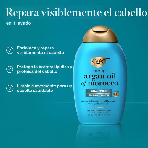 Miniatura 3 de Ogx Acondicionador renovador con aceite de Argán de Marruecos
