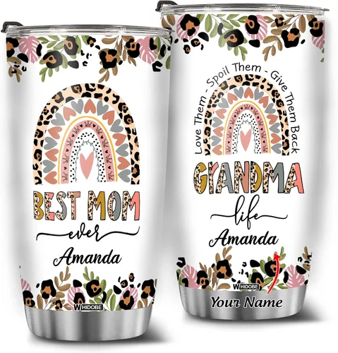 Miniatura 14 de WHIDOBE Vaso de jubilado personalizado (4 niños) personalizado para jubilados bajo nueva administración, mira a los nietos para obtener detalles