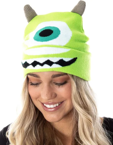 Miniatura 2 de Disney Monsters Inc. Mike Wazowski - Gorro bordado de personajes, Mike Wazowski