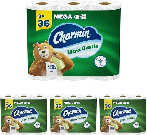 Miniatura 10 de Charmin Papel higiénico ultra suave, 9 megarrollos, 231 hojas por rollo
