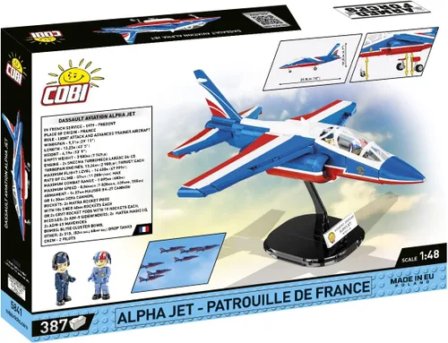 Miniatura 2 de COBI Fuerzas Armadas Alpha Jet - Patrouille de France