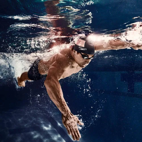 Miniatura 4 de Speedo - Traje de baño estilo Jammer ProLT para hombre, color liso