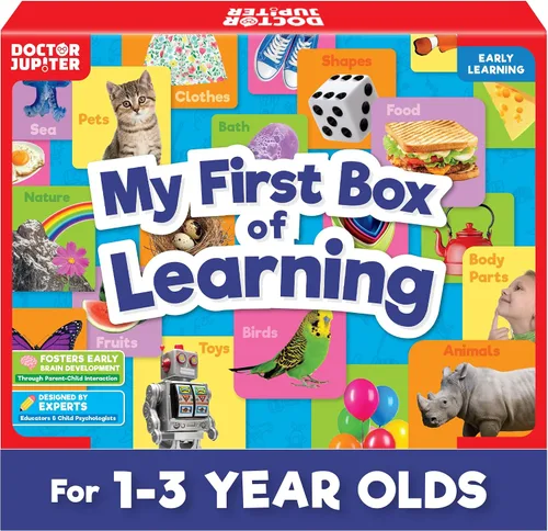Miniatura 8 de Doctor Jupiter Mi gran caja de aprendizaje Juguetes para niños pequeños de 1-2-3 años Actividades educativas y de aprendizaje para niños y niñas