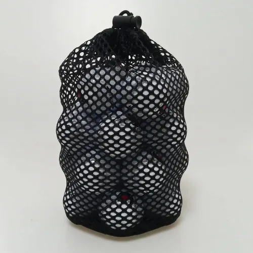 Miniatura 6 de Paquete de 2 bolsas de malla para pelotas de golf y pickleball, bolsa de malla para pelotas de golf, bolsa de red multiusos, apta para ping pong