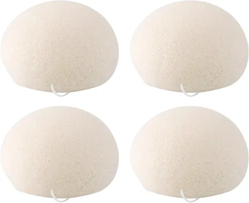 Miniatura 10 de Konjac - Juego de esponjas faciales orgánicas exfoliantes, exfoliantes faciales suaves diarios, cuidado de la piel, esponja limpiadora corporal