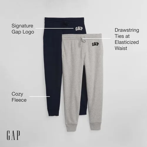 Miniatura 2 de Gap Paquete de 2 pantalones deportivos con logotipo para hombre