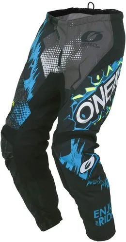 Miniatura 2 de O'Neal Element Villian - Pantalón para hombre talla 28, color amarillo Gris