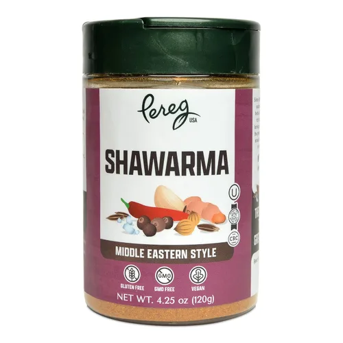 Miniatura 2 de Pereg Shawarma Spice Seasoning (4.25 onzas x 6 unidades) – Especias para carne, carne de res, giroscopio y aves de corral – Sabor a la parrilla