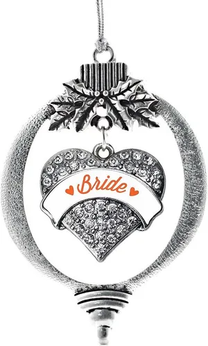 Miniatura 58 de Inspired Silver - Adorno con dije de hermana gemela - Adornos navideños de plata con circonitas cúbicas