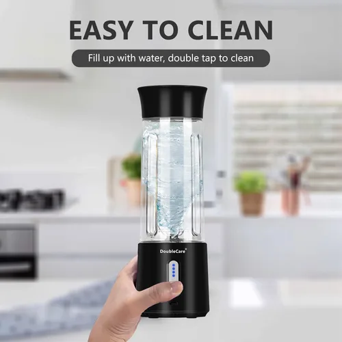 Miniatura 7 de Licuadora portátil para batidos y licuados, exprimidor eléctrico de 16.9 fl oz, licuadora de batidos de 4000 mAh con material sin BPA, licuadora