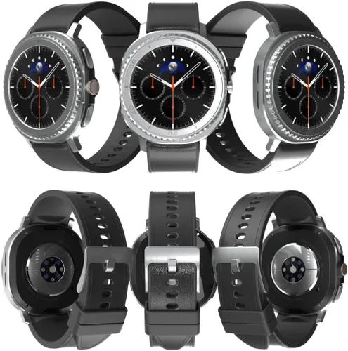 Miniatura 5 de Samsung Galaxy Watch 8 Classic 1.811 in, bisel giratorio Reloj inteligente AI con AMOLED de 1.34 pulgadas, Wi-Fi, Bluetooth, rastreador de Negro