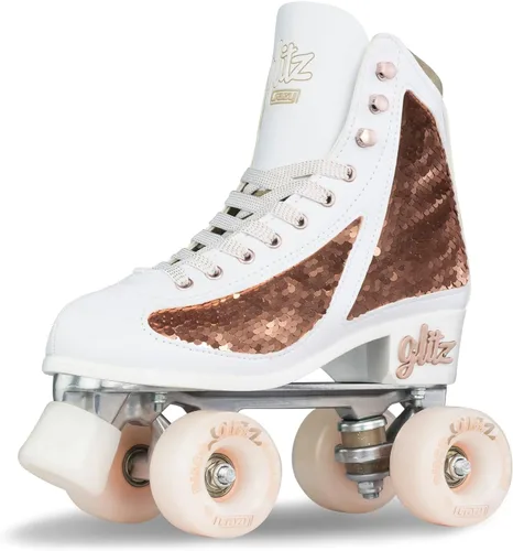 Miniatura 11 de Crazy Skates Glitz - Patines de ruedas para mujeres y niñas – Deslumbrante purpurina brillante patines Quad