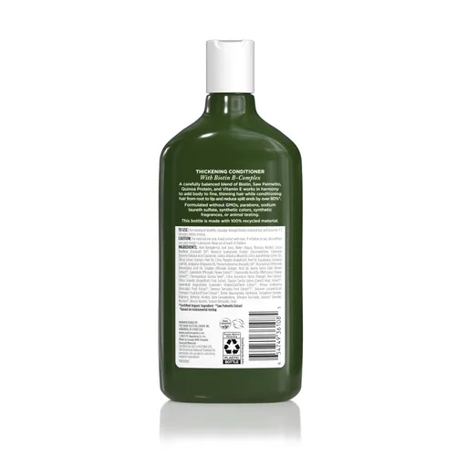 Miniatura 2 de Avalon Organics All Natural Biotin B-Complex - Acondicionador de terapia, 11 onzas líquidas