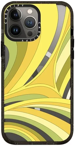 Miniatura 391 de Funda Impact de CASETiFY para iPhone 13 Pro Max con Magsafe - Estuche Claro Cuento de Invierno - Claro Negro Estuche transparente Winter Tale