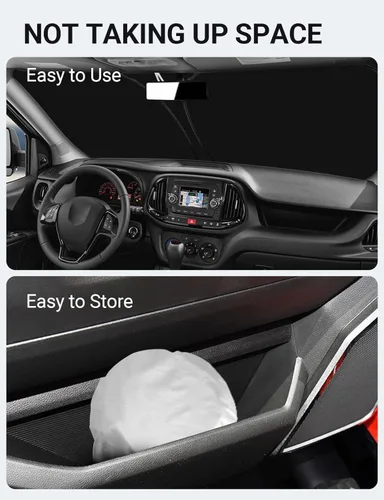Miniatura 599 de Proadsy Parasol plegable para parabrisas delantero 2026, ajuste personalizado, accesorios para CRV SUV LX EX EX-L EX-L Navi Touring 2017-2022