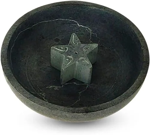 Miniatura 11 de Gonesh Quemador de piedra - Cuenco grande morado