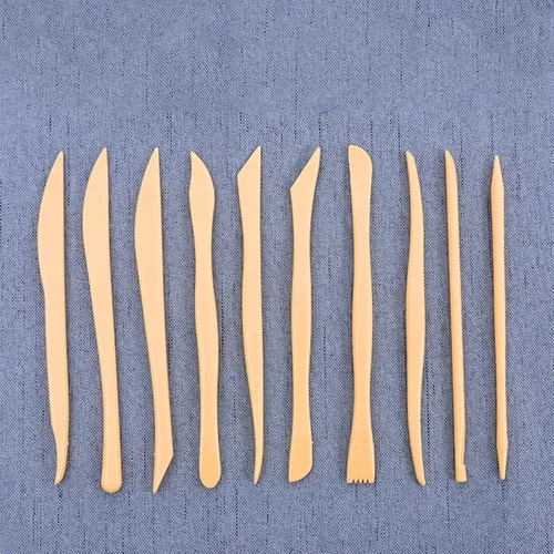 Miniatura 4 de Juego de herramientas para esculpir arcilla polimérica, juego de herramientas de punteado de rodillo de arcilla de modelado de aire seco, cortadores
