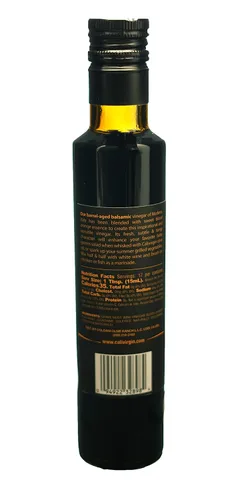 Miniatura 2 de Calivirgin Vinagre balsámico tradicional con sabor a naranja sanguina, grueso, aterciopelado, auténtico vinagre balsámico italiano, vinagre gourmet