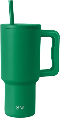Miniatura 76 de Simple Modern Vaso Trek de 40 oz con Asa y Tapa con Pajilla Vaso de Viaje Aislado de Acero Inoxidable Apto para Portavasos Slumberland