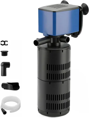 Miniatura 10 de Aqua Dream 475 GPH Aquarium Powerhead - Bomba de filtro sumergible 3 en 1 con oxigenación de aire y flujo ajustable, bomba de circulación de agua