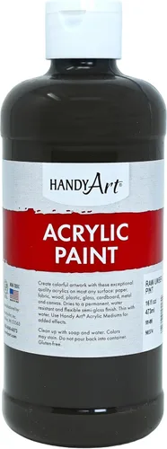 Miniatura 77 de Pintura acrílica para estudiantes, artesanías de 16 onzas. Plateado metálico