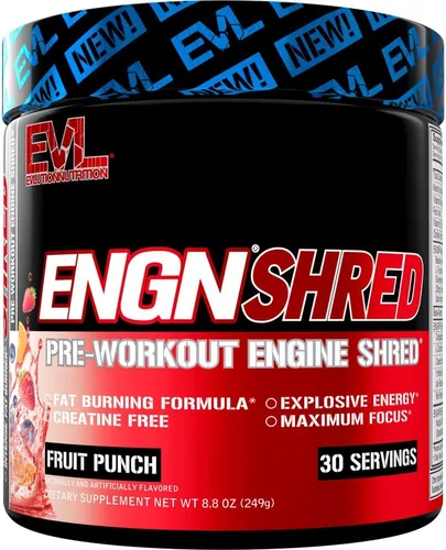 EVL Ultimate Pre Workout Polvo - Bebida en Polvo de Preentrenamiento con Apoyo Termogénico para Quema de Grasa, Energía Duradera, Enfoque y