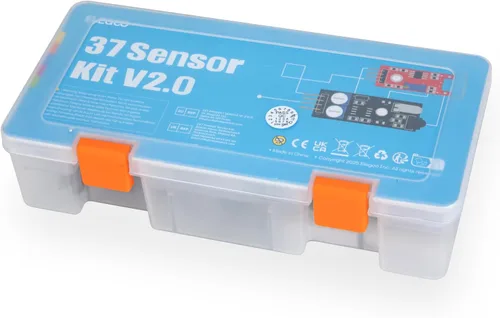 Miniatura 3 de ELEGOO Kit de módulos de sensor 37 en 1 actualizado con tutorial compatible con R3 MEGA 2560 Nano